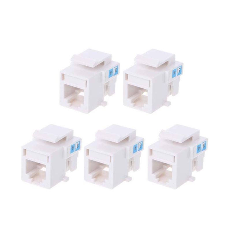 5Pcs Tool-free Telephone Module RJ11 CAT3 Voice Module Adapter Extender