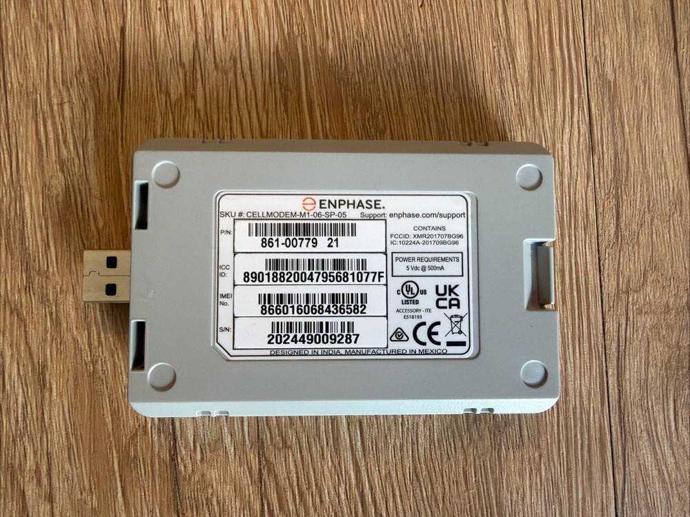 Enphase M1-06-SP-05 Cell Modem New Never Activated