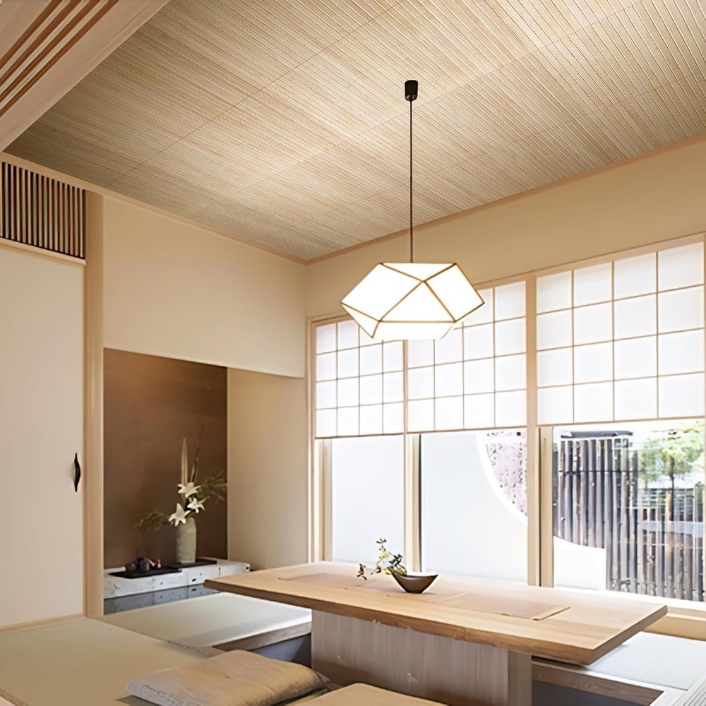 Eco-Friendly Carbonized Bamboo Panel 12x96" - Chic Tropical Interior Accent