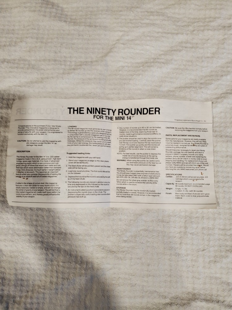 Ninety Rounder Clip