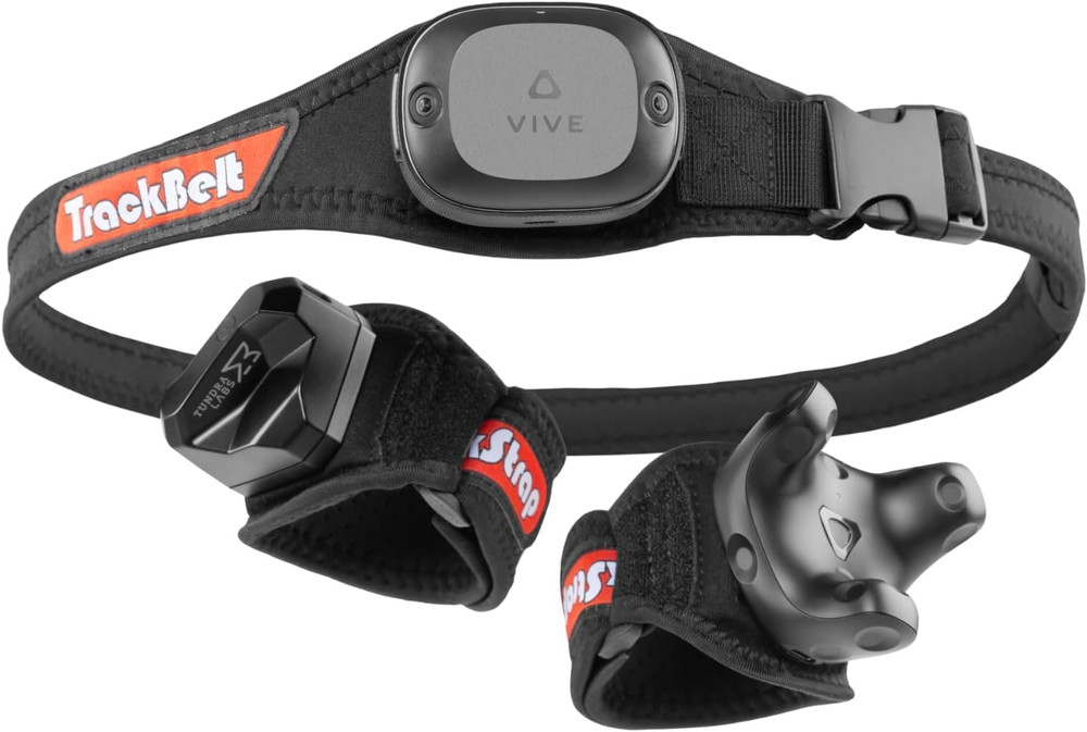Trackstraps for Vive Tracker - Adjustable VR Full Body Tracking Straps, VR Chat