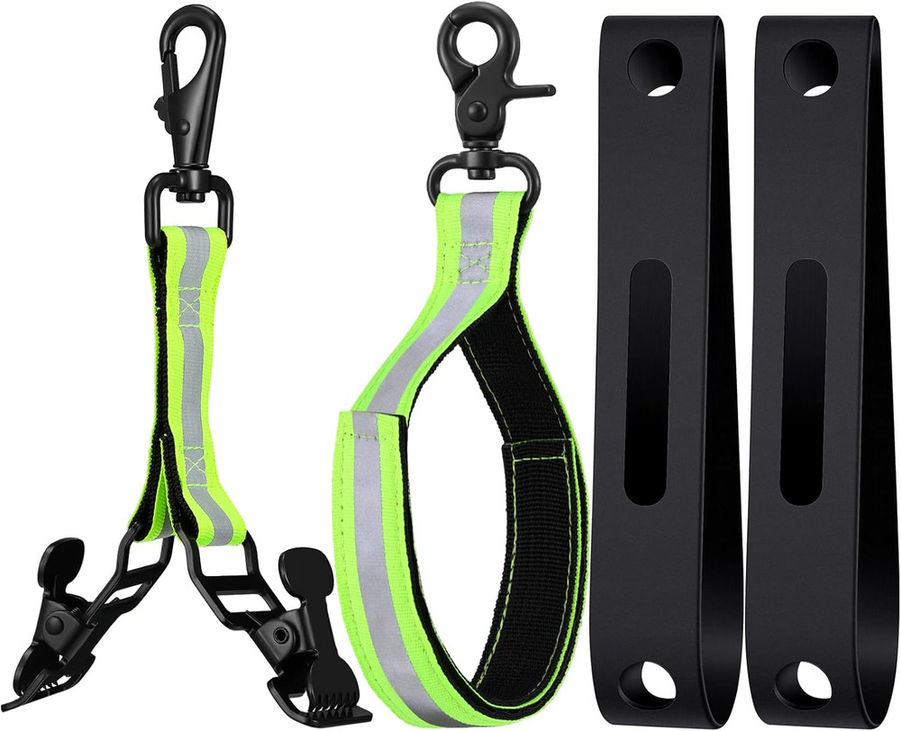 4 Pcs Firefighter Tools Include 2 Firefighter Helmet Band 2 Glove Strap Holder F