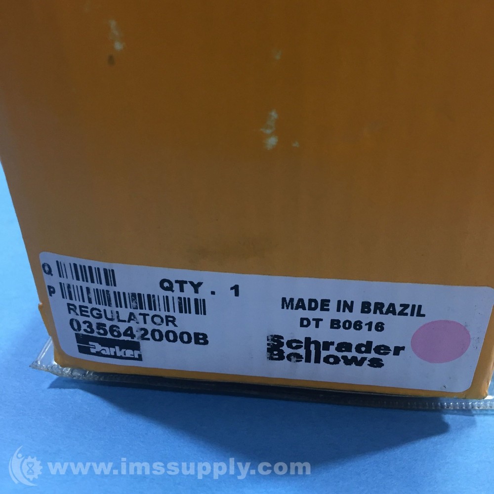 Parker 035642000B Pressure Regulator FNOB