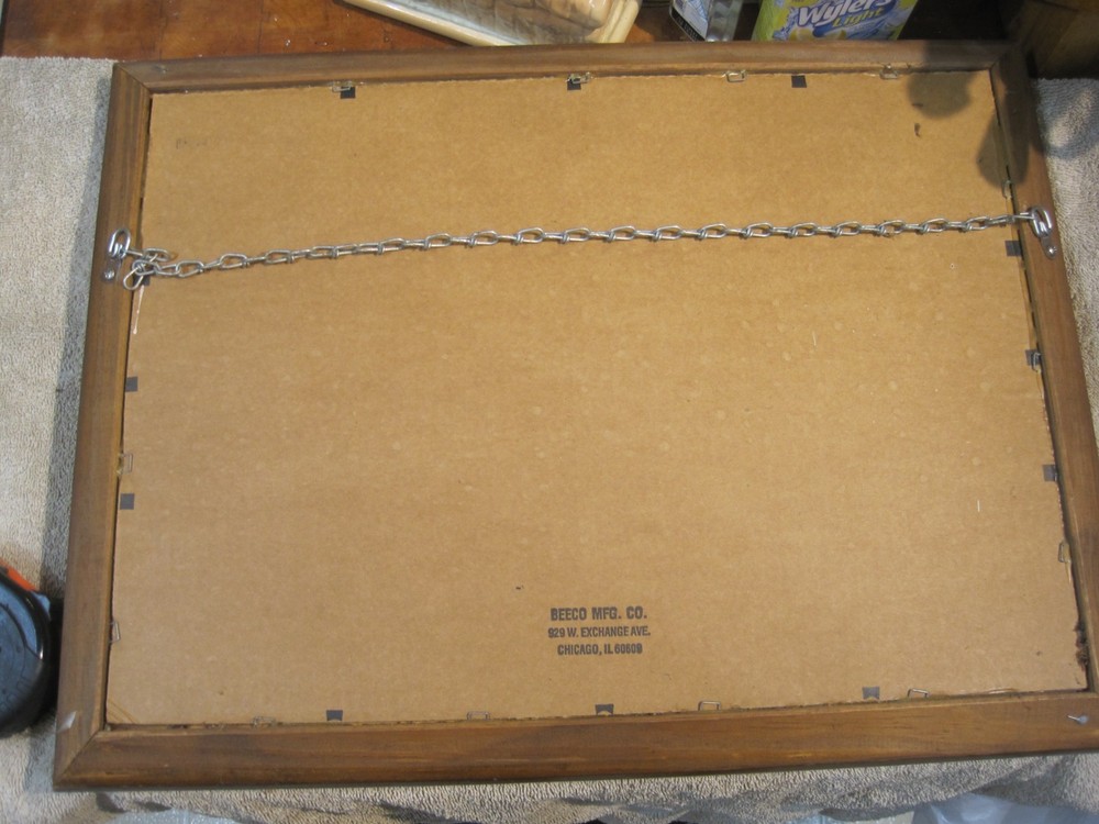 Vintage Amstel Light Bar Mirror