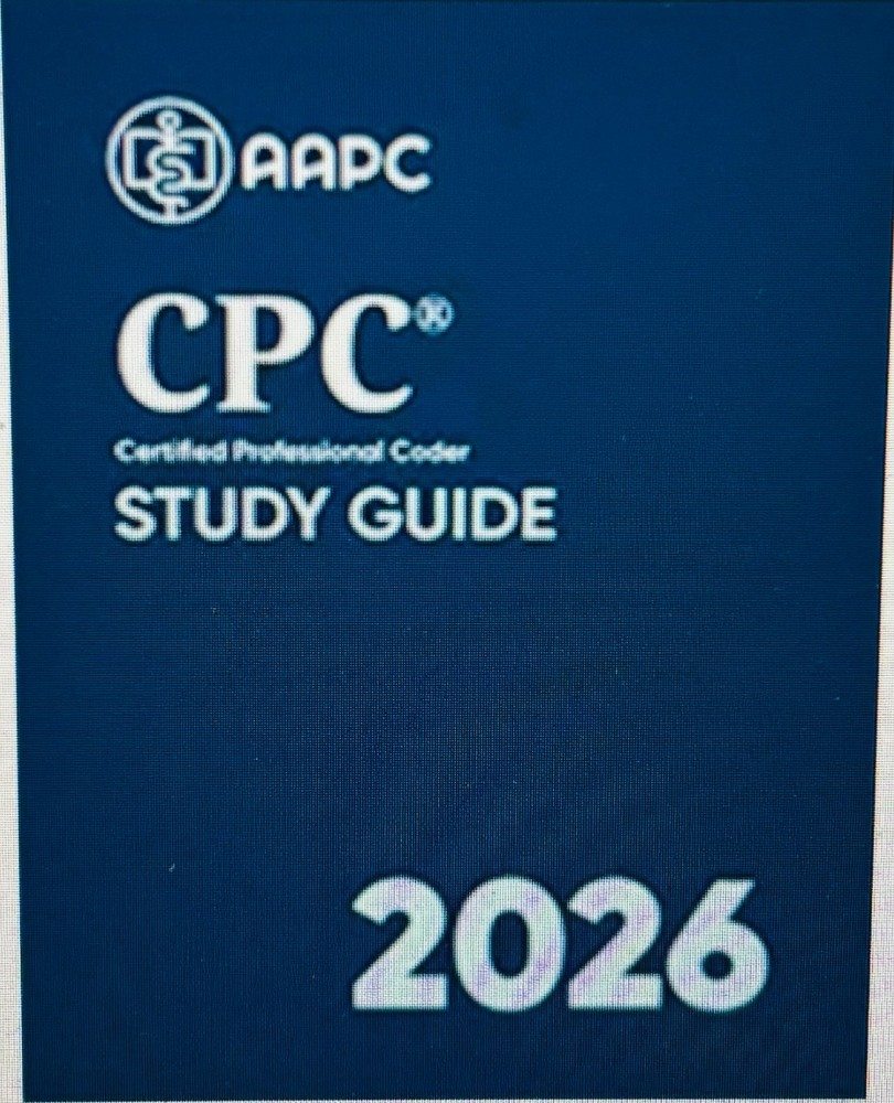 2026 Official CPC® Certification Study Guide by AAPC