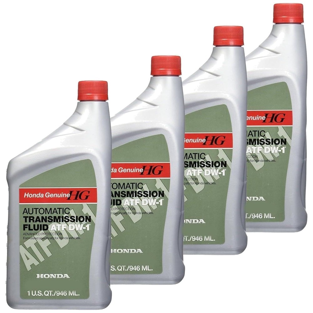 4 Pack DW-1 Automatic Transmission Fluid - 1 QT Each, Smooth Driving Solution