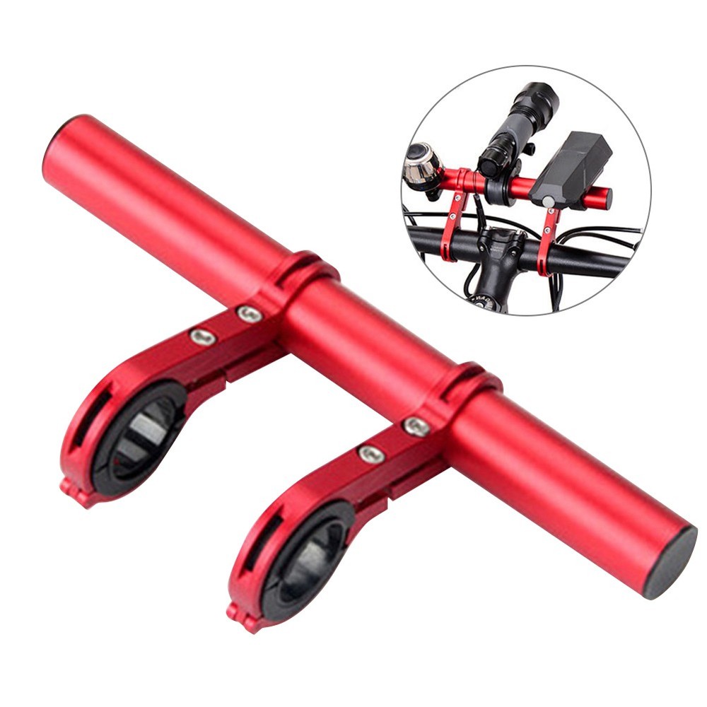 Bicycle Multifunction Handlebar Extension Frame Extend Bracket Bike Light