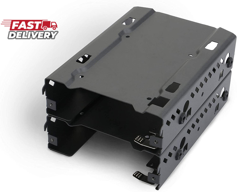Phanteks - Stackable 3.5" HDD Bracket Duo Pack Cases Ph-Hddkt_03,Black