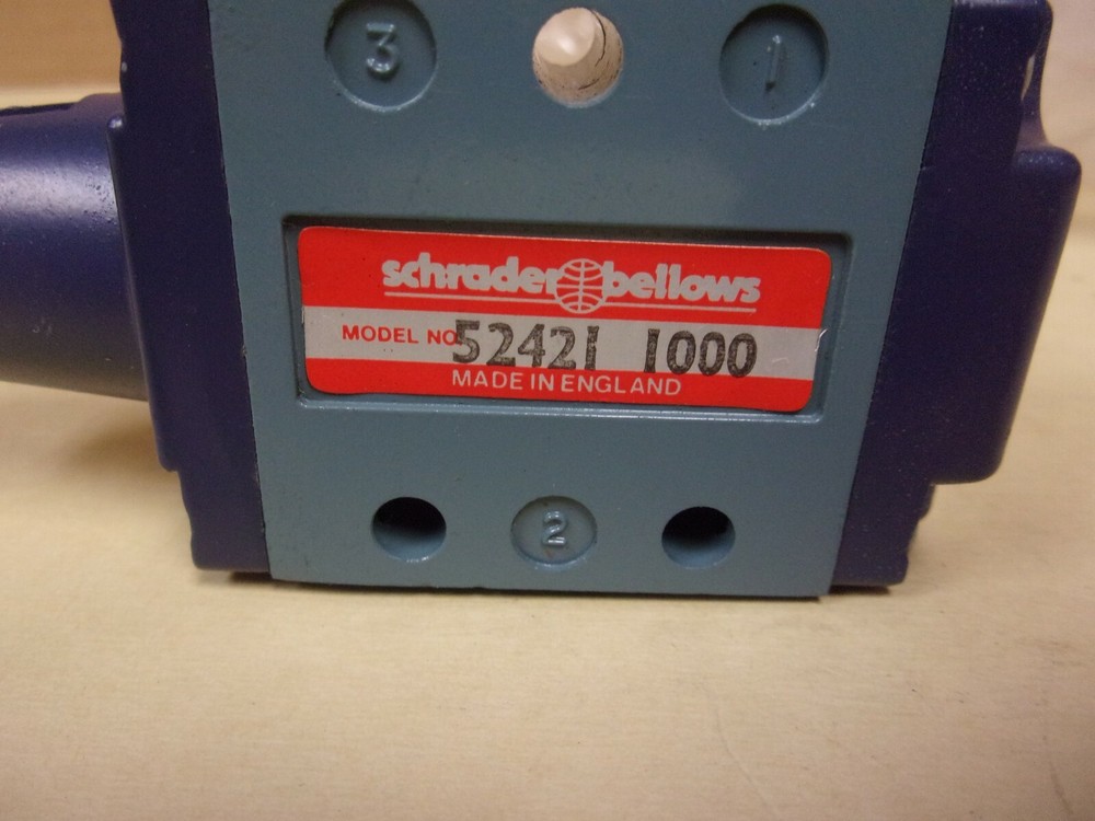 Schrader Bellows 52421-1000 Roller Spool Valve