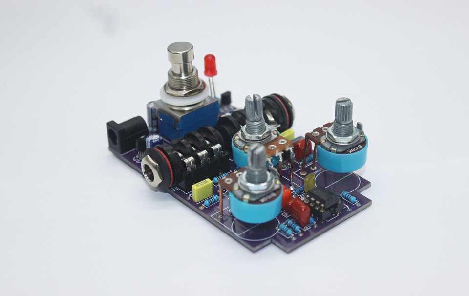 Handmade DS-1 Distortion Single Guitar Effects Pedal Finished Board True Bypass!