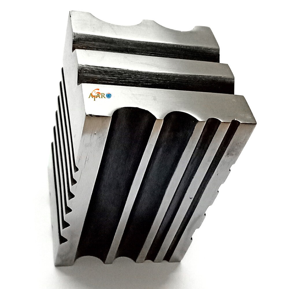 Hardened Solid Steel Grooved Multi Forming Swage Block Dapping Silver smith Tool