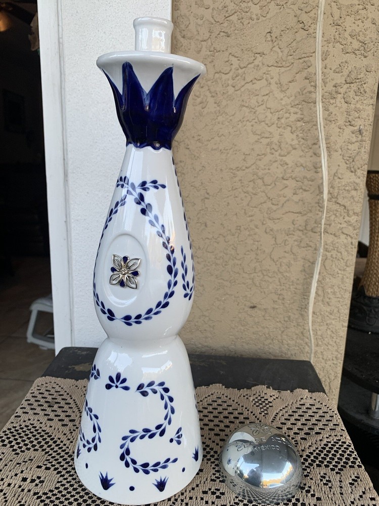 Class Azul Tequila Reposado.                          Empty Bottle