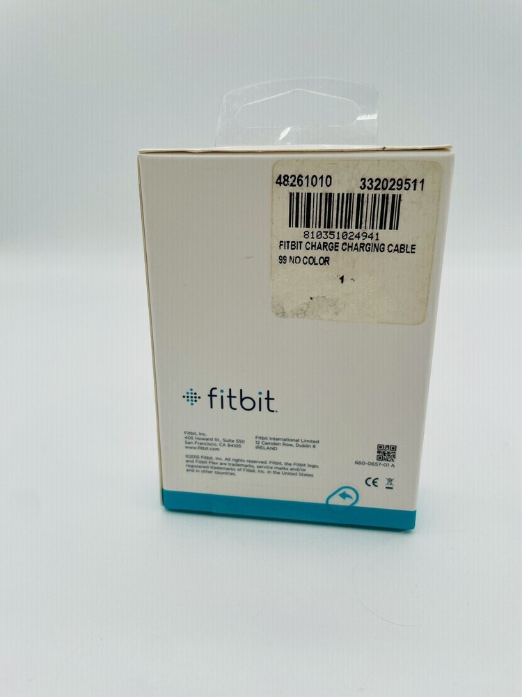 GENUINE Fitbit - 3' Replacement Charging Cable - Black FB155RCC