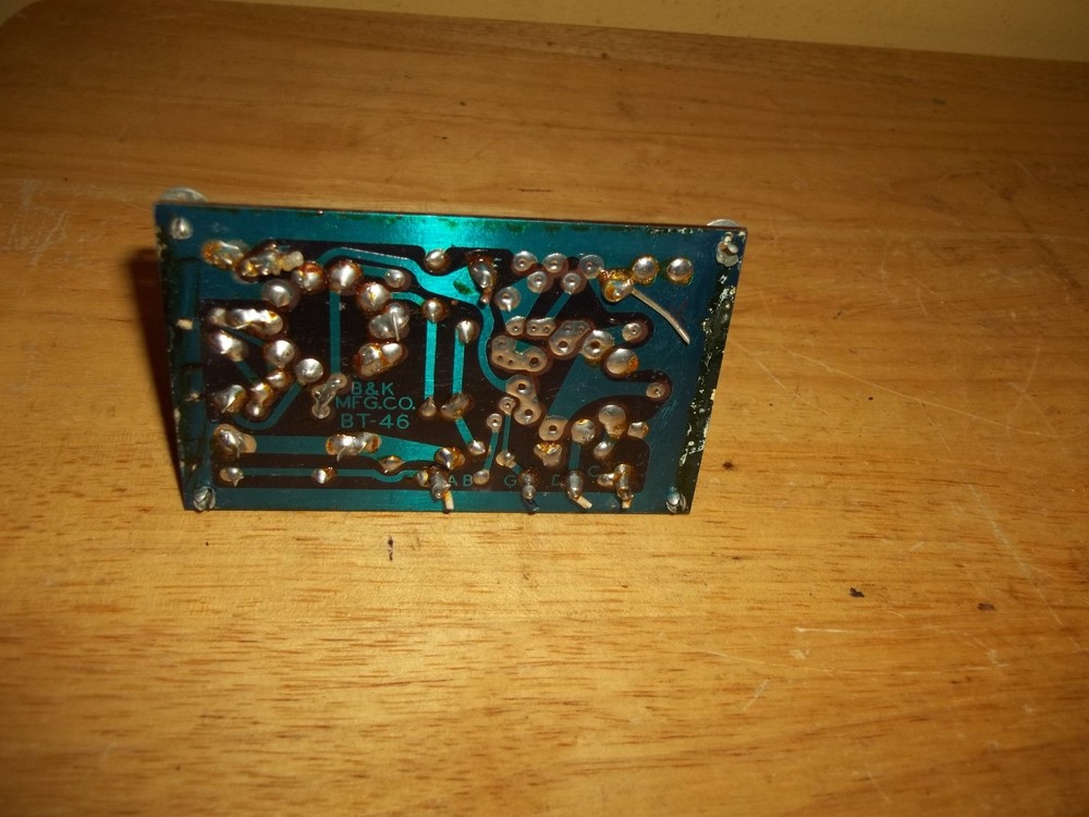 B+K 1076 Television Analyst Electronic Board Pt.# BT-46