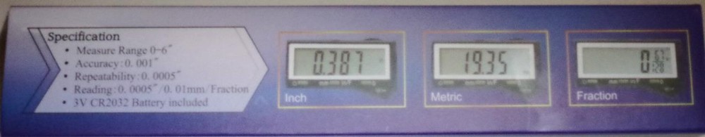 iGaging digital electronic marking+mortise+divider gauge / caliper large display