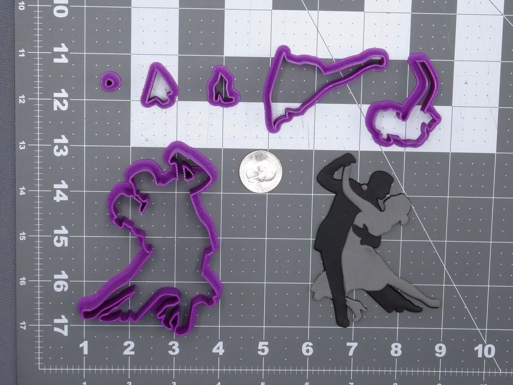 Couple Dancing 266-G526 Cookie Cutter Set