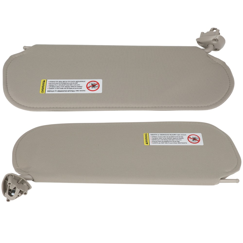 Pair Left & Right Tan Sun Visor For 2019-2003 Chevy GMC Express Savana