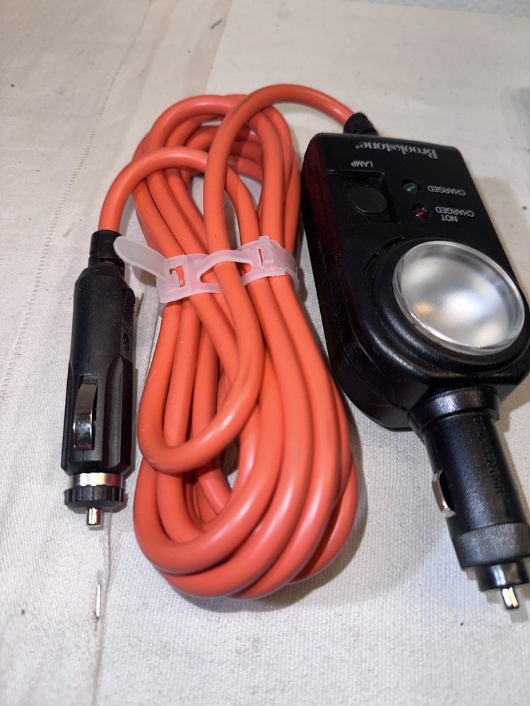 12ft D/C Plug-In Car Battery Charging Booster Cable (221812)