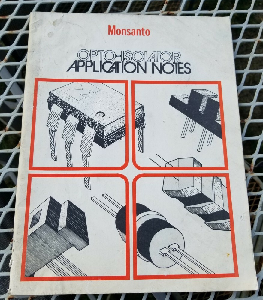 Monsanto Opto-Isolator Application Notes 1973 Relays switches drivers schematics