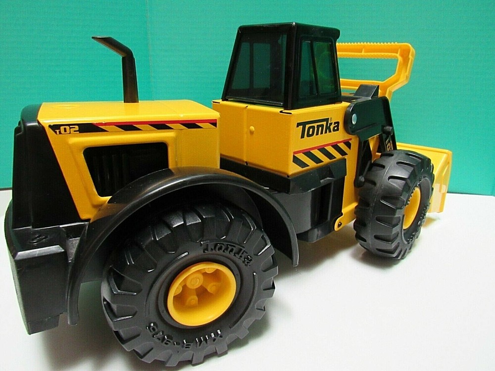 2012 HASBRO TONKA DIECAST FRONT END LOADER M-7457-1 TRACTOR 838 ~ SUPER CLEAN