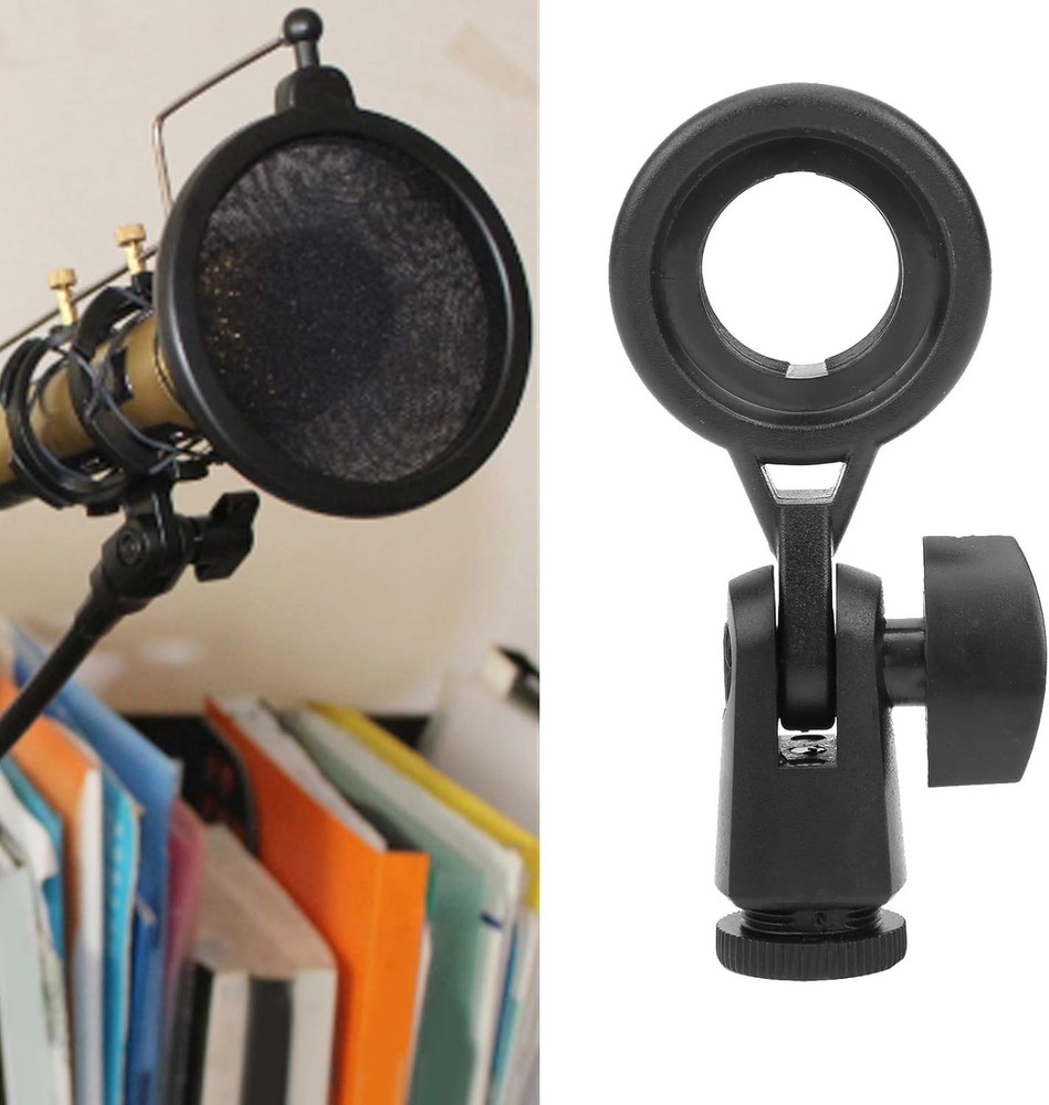 Microphone Holder with, Easy Install Removable for Recording Studio,...
