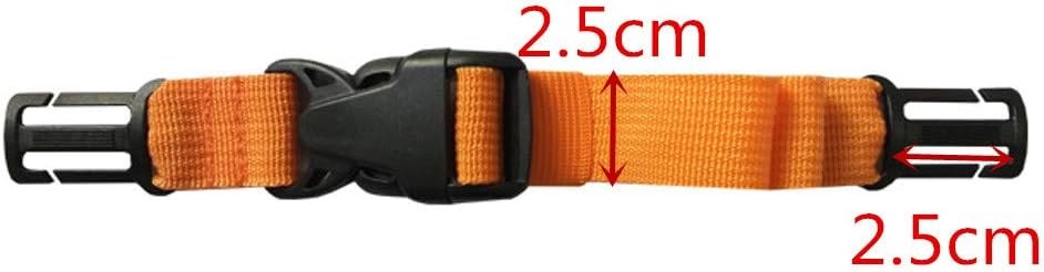 Backpack Chest Strap- Nylon -Suitable for Webbing on Standard size, Orange