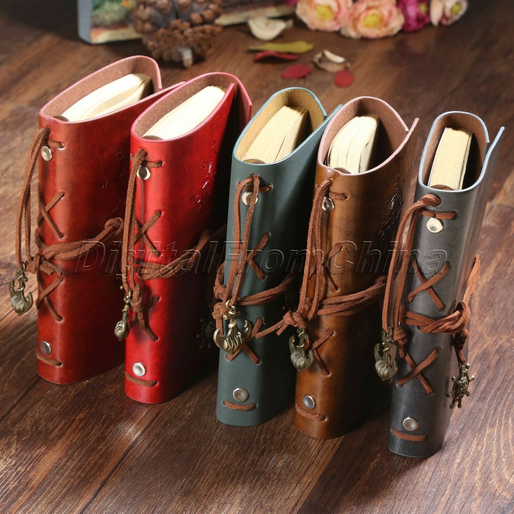 Retro Notebook Diary String Pirate Travel Leather Paper Journal Book Sketchbook