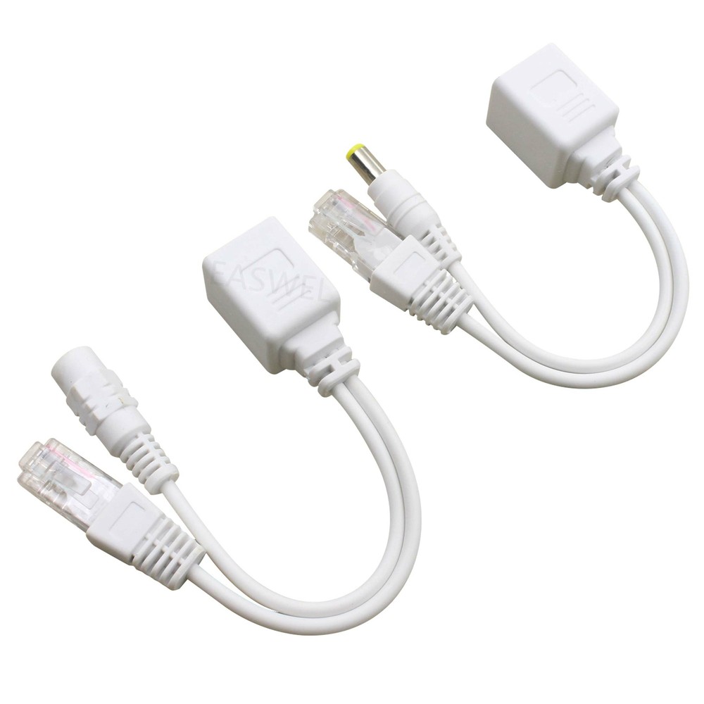Power Over Ethernet POE Injector Splitter Adapter Cable For Ring Camera