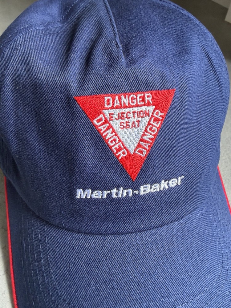 Martin Baker Ejection Seats Fighter Pilot Baseball Cap Hat