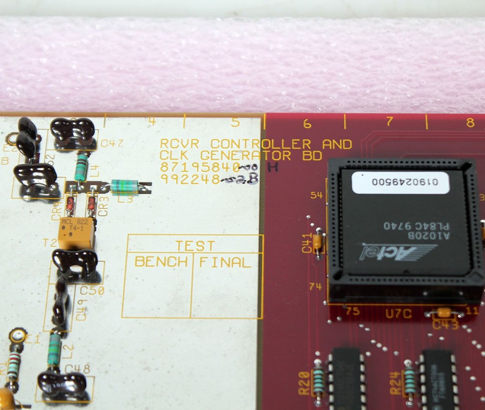 Varian Unity Inova NMR RCVR Controller/Clock Generator BD PCB Board 992248