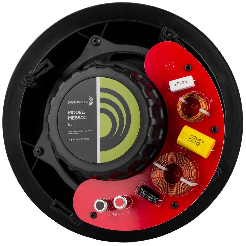ME650C 6-1/2 Micro-Edge LCRS 15 Degree Angled Ceiling Speaker
