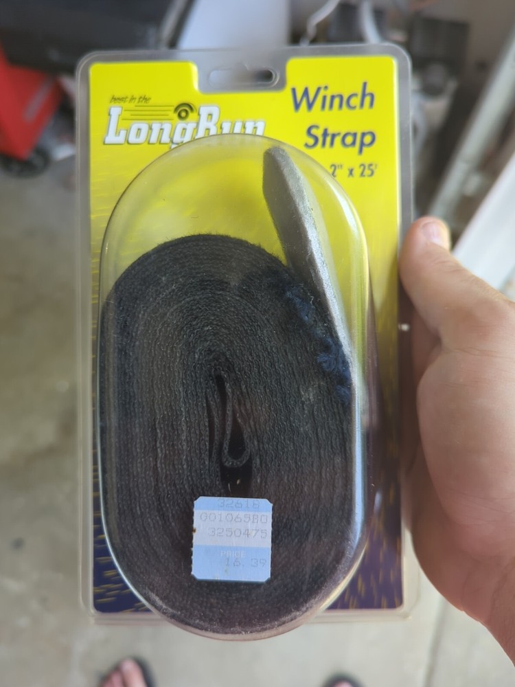 Long Run Winch Strap 2” x 25’