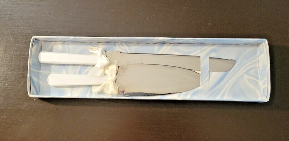 Treasure Masters Wedding Cake Server Set w/Pearl Handle Japan (NEW) PSJ