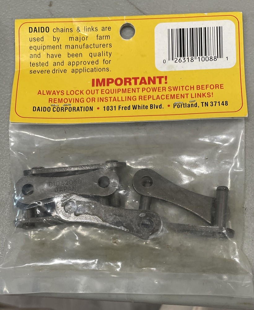 Daido A2050 Connecting Link, 3 Pack,