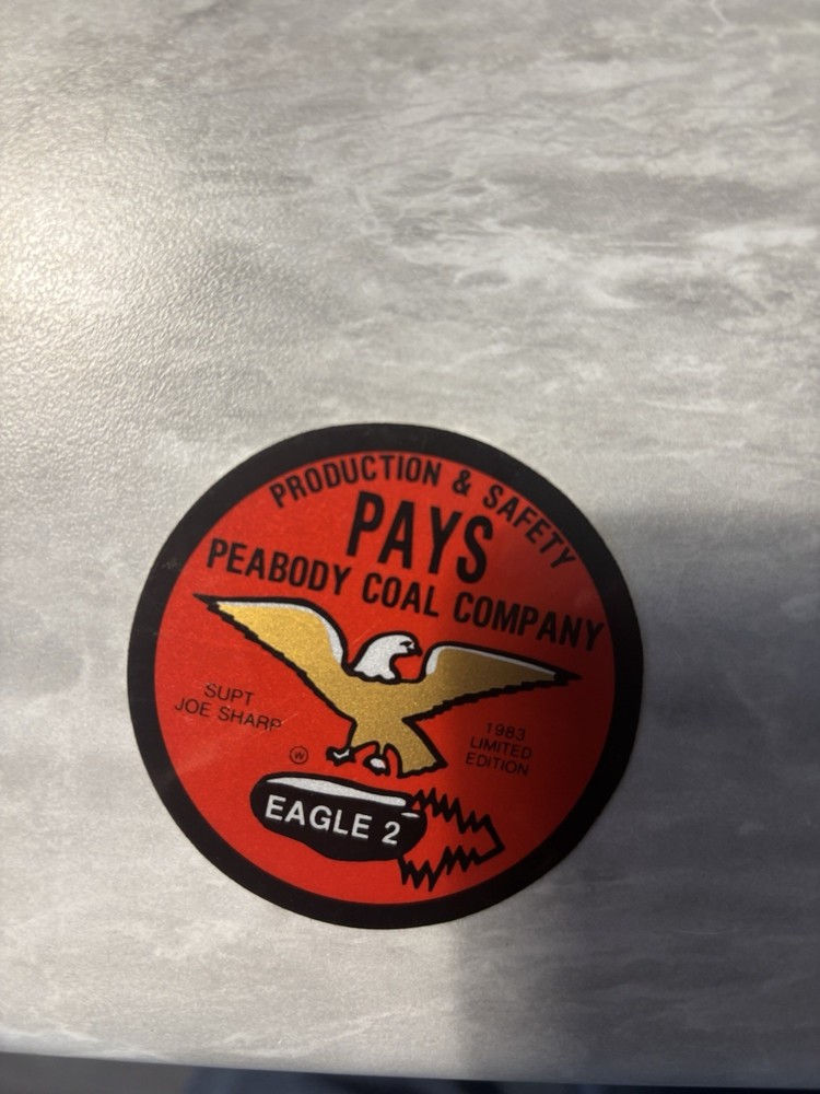 coal mining stickers(2026 Listing) Nice Peabody