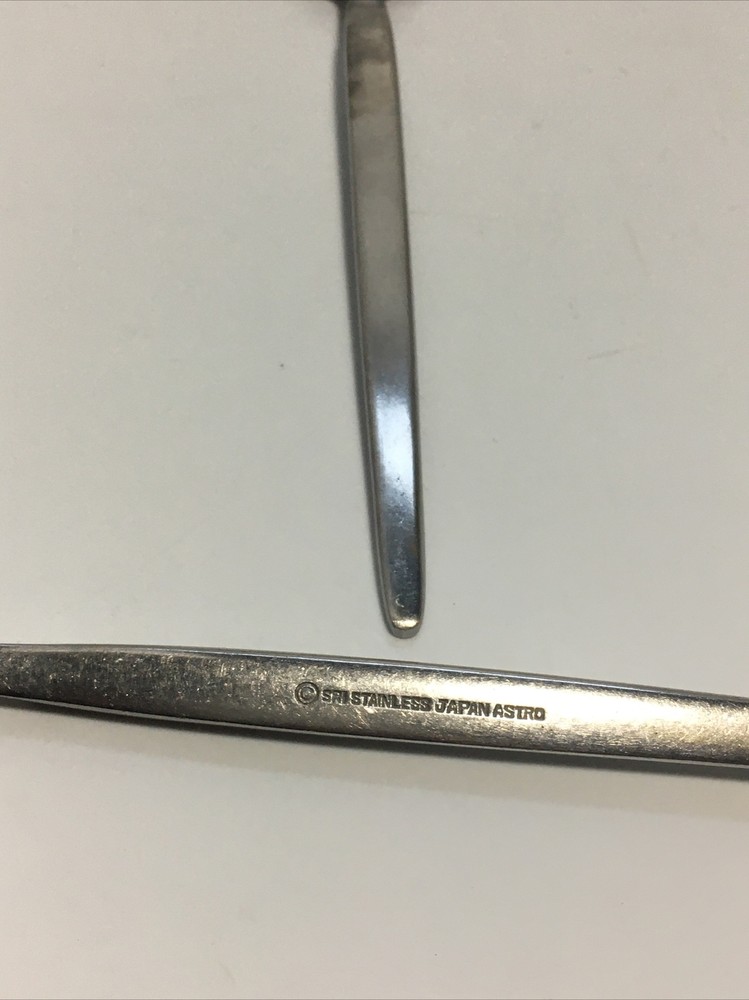 SRI Stanley Roberts ASTRO Stainless Japan Flatware Place Setting 4pc Dinner Fork