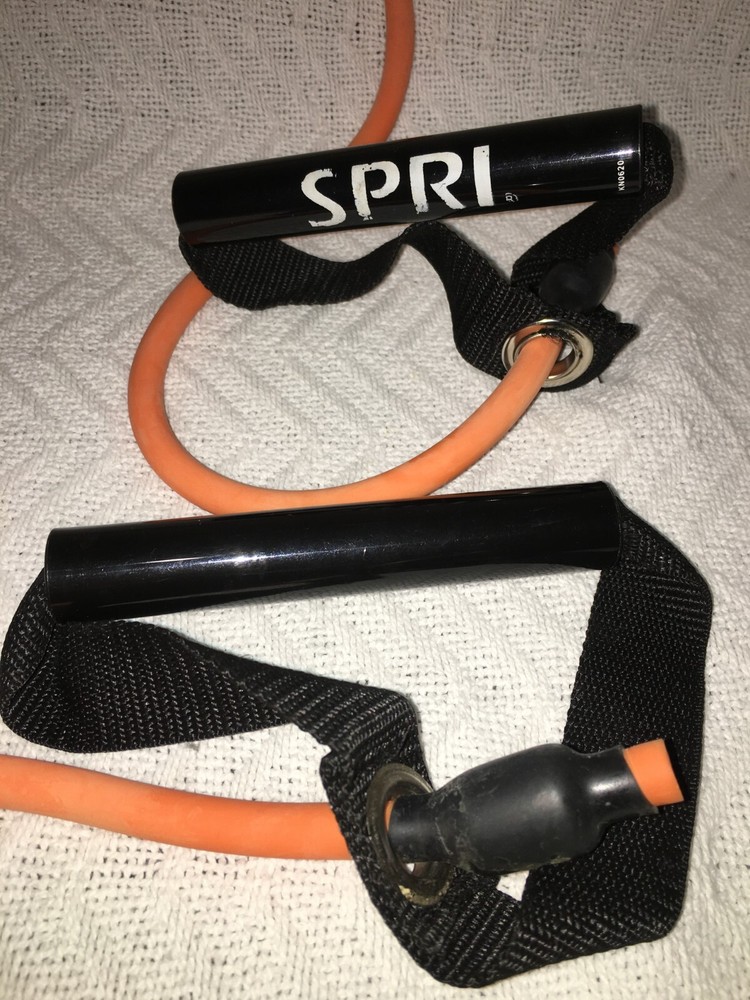 SPRI Flexible Booty Band Gliding Core DIsc Mini Loop Band KIT in Portable Bag