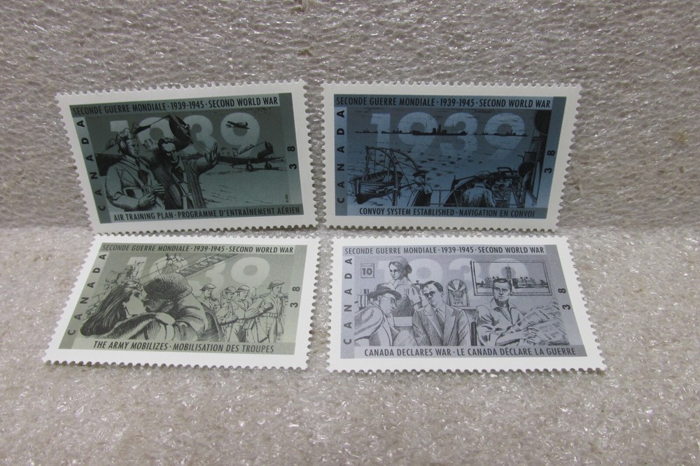 1989 CANADA MH SCOTT #1245-1248