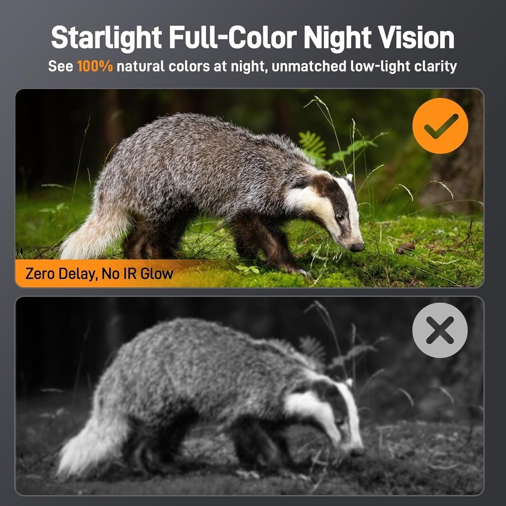 Teslong Night Vision Goggles for Adults with 3'' Screen Night Vision Binoculars