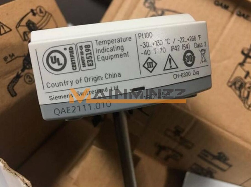 ONE New SIEMENS QAE2111.010 Immersion Temperature Sensor