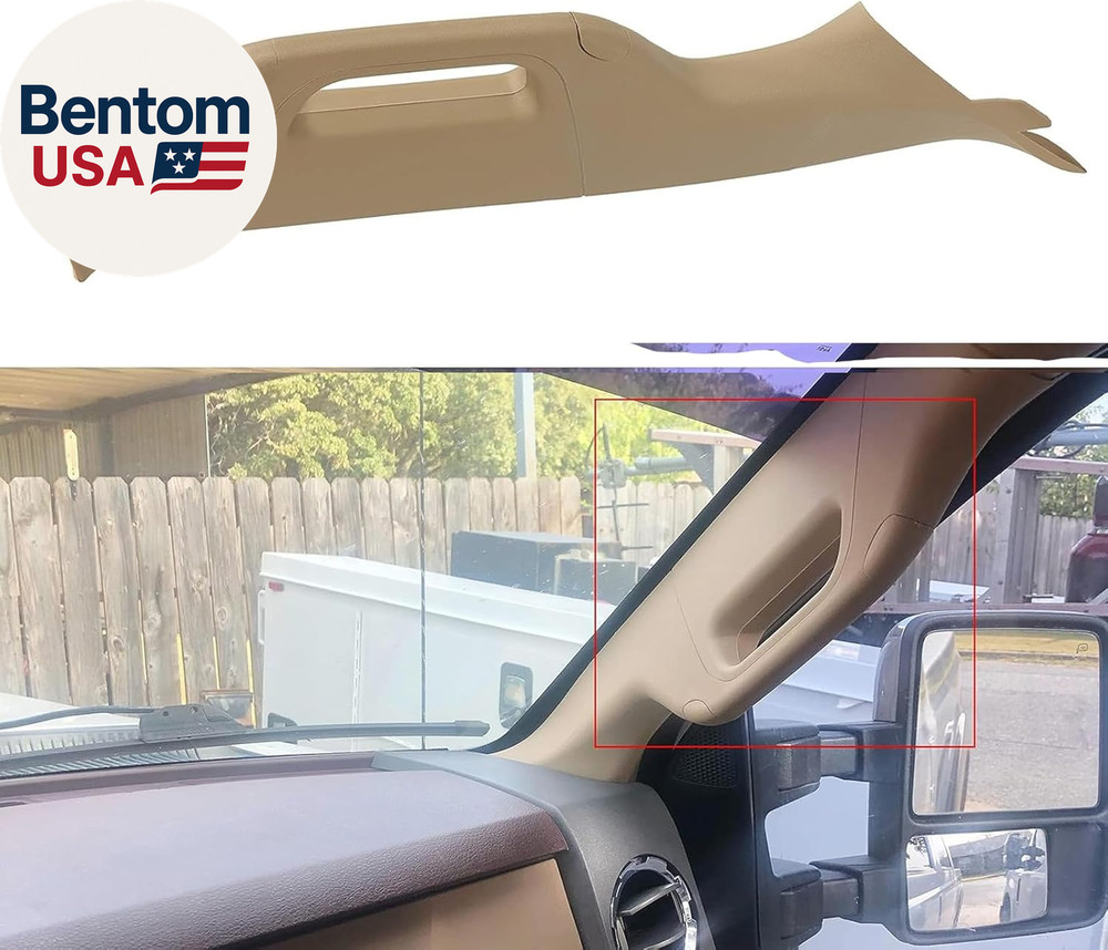 A Pillar Grab Handle (Interior Trim, Tan) - Right Passenger Side Compatible with