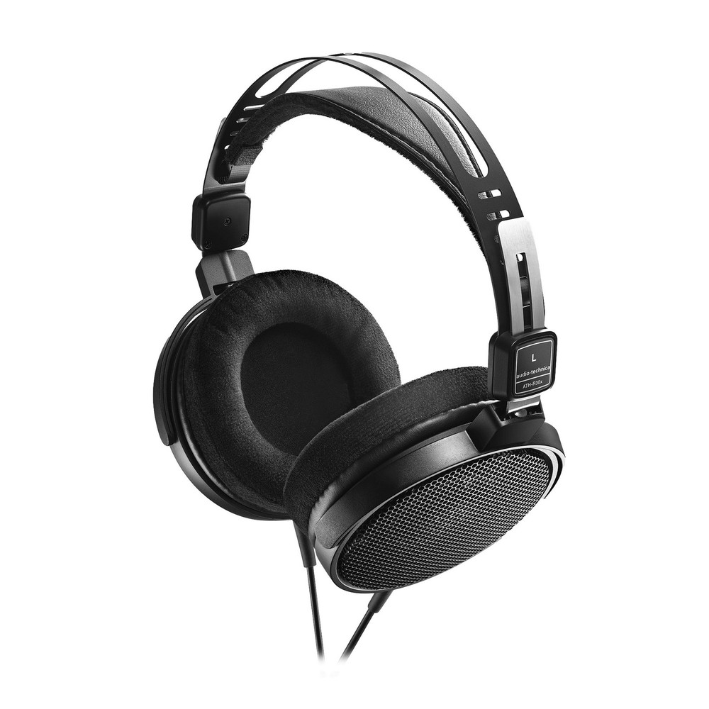 Audio-Technica ATH-R30x Professional Open-Back Reference Headphones - Black w/ C