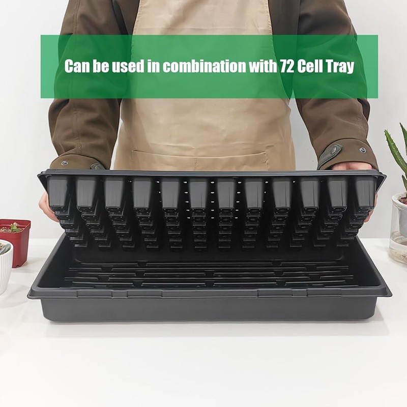 Durable Seed Trays Germination Propagation Hydroponics Multi-Season Use