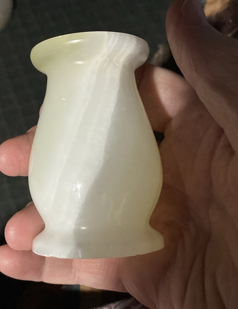 Beautiful Agate Bud Vase 3” Tall