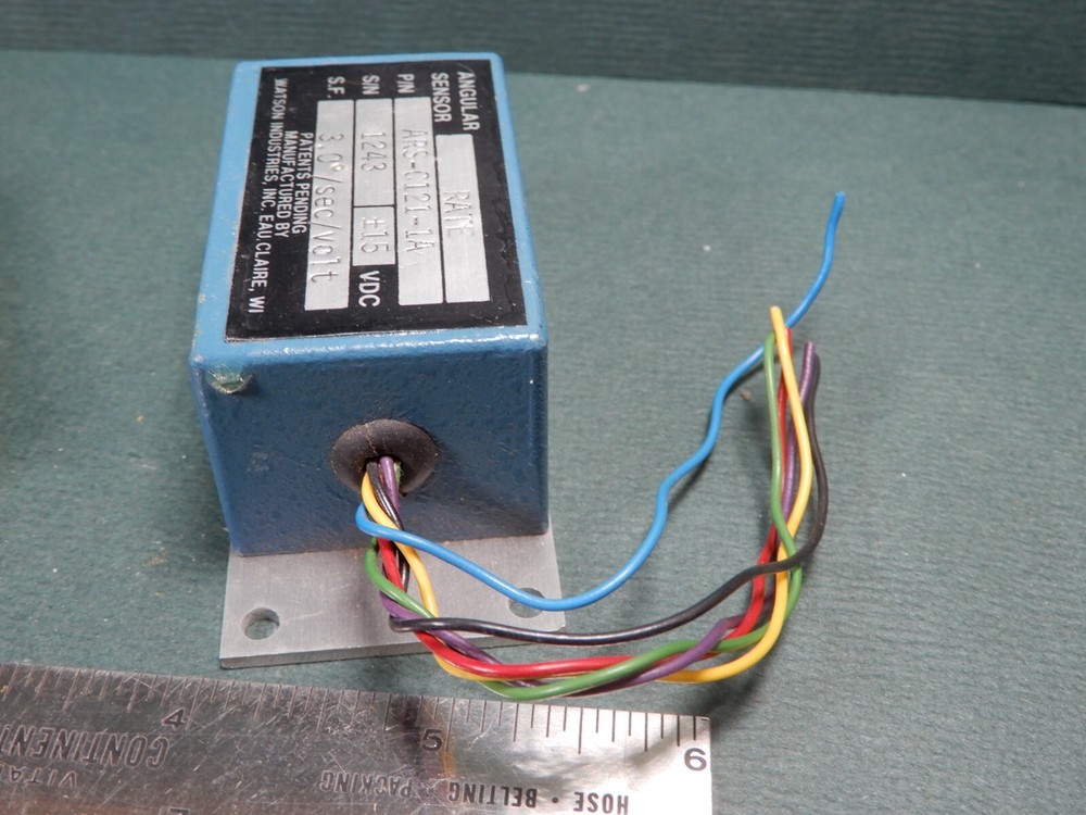 Watson Industries Angular Rate Sensors Three Different Shown Parts Only