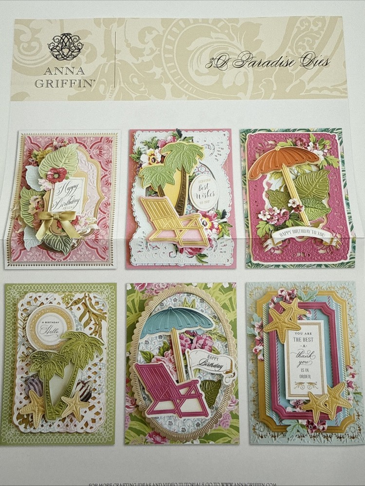 Anna Griffin 3D Paradise Dies AG1909