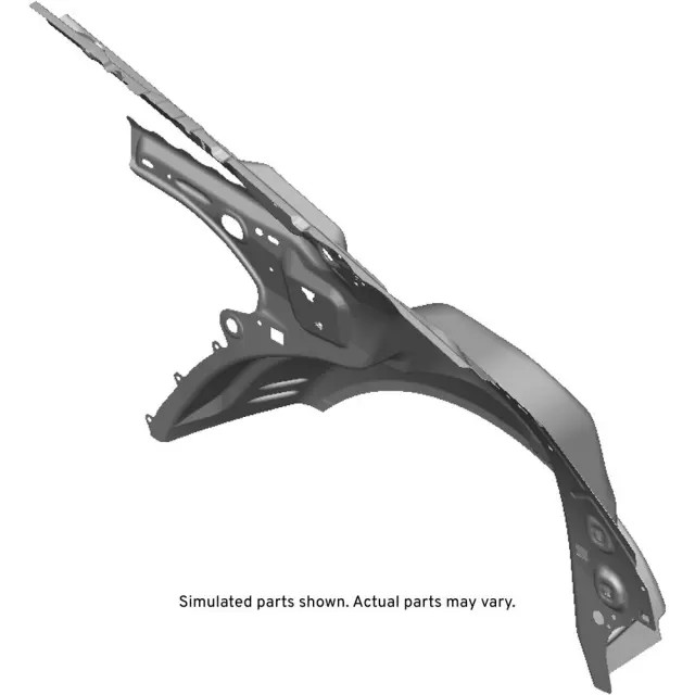 Genuine GM Passenger Side Inner Quarter Panel 23442188