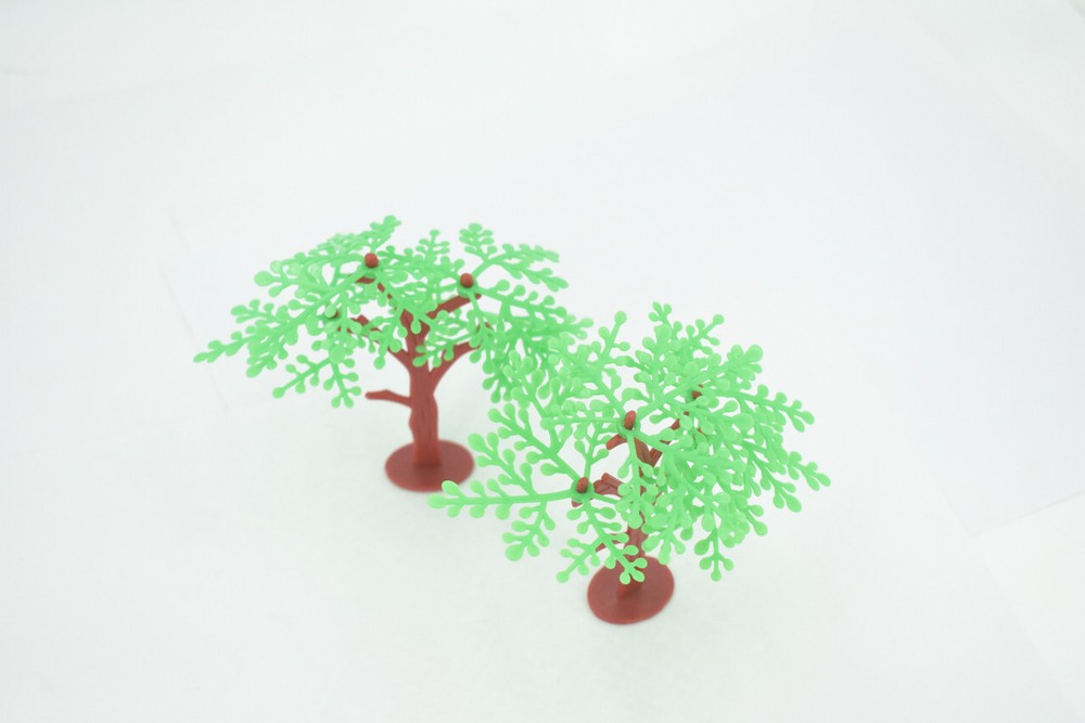 Tree Model 2 Pack, Educational Toy Realistic Model Figurine Replica 4" ABC09B263