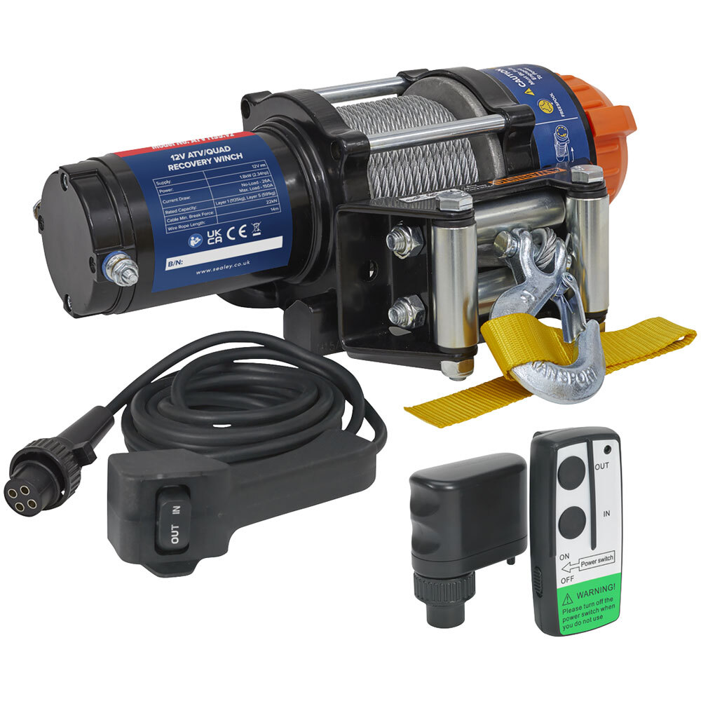 Kit Combinato Winch Wireless Sealey ATV1135KIT