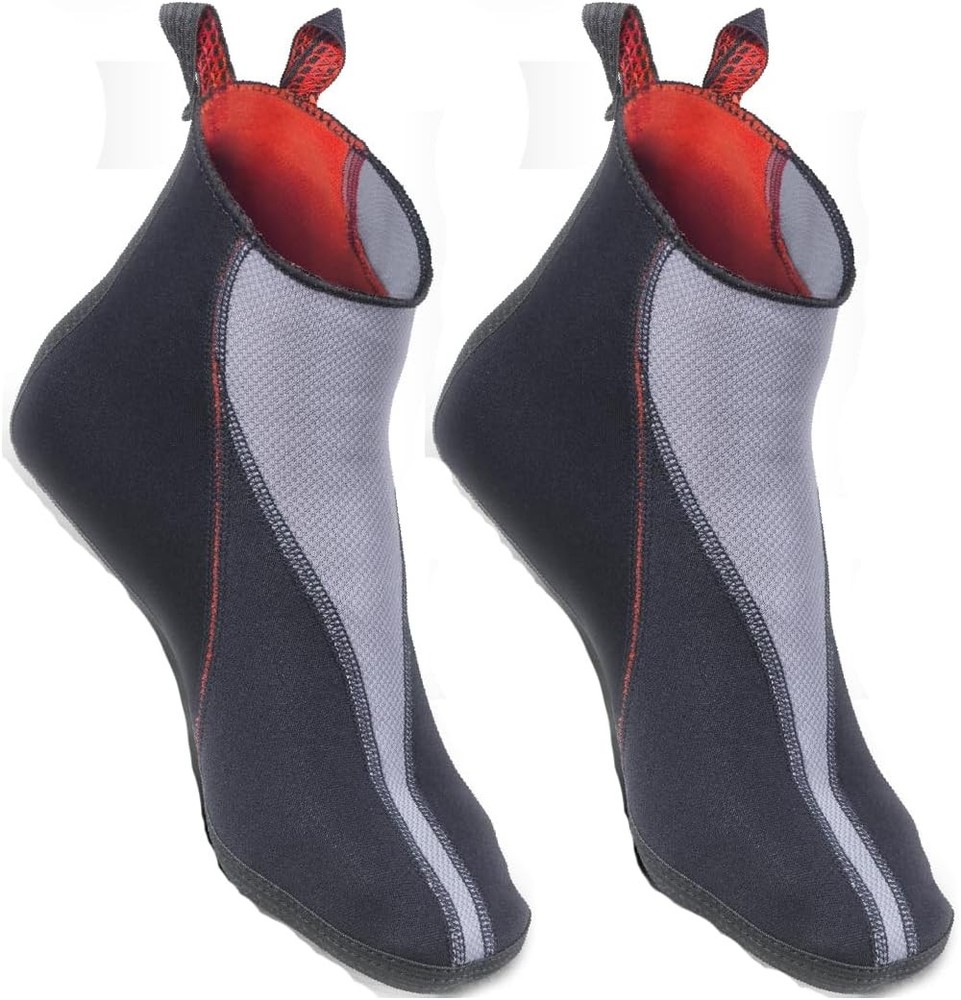 Thermoskin Circulation Thermal Slippers, Black, SIZE MEDIUM
